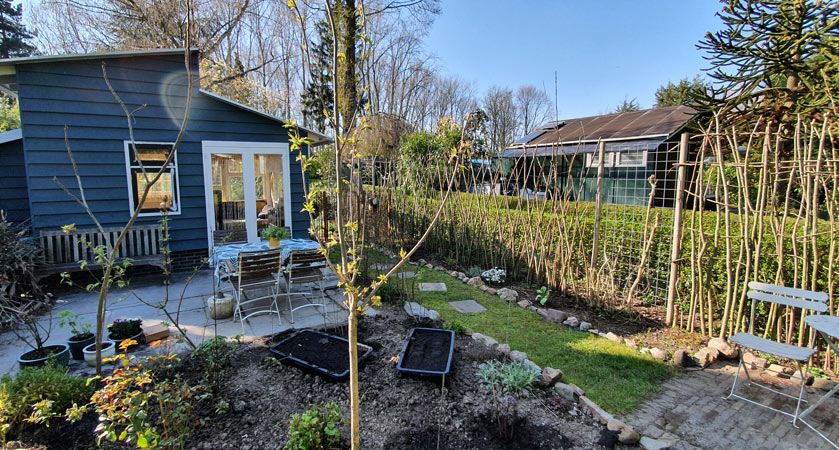volkstuin rotterdam tuinhuis